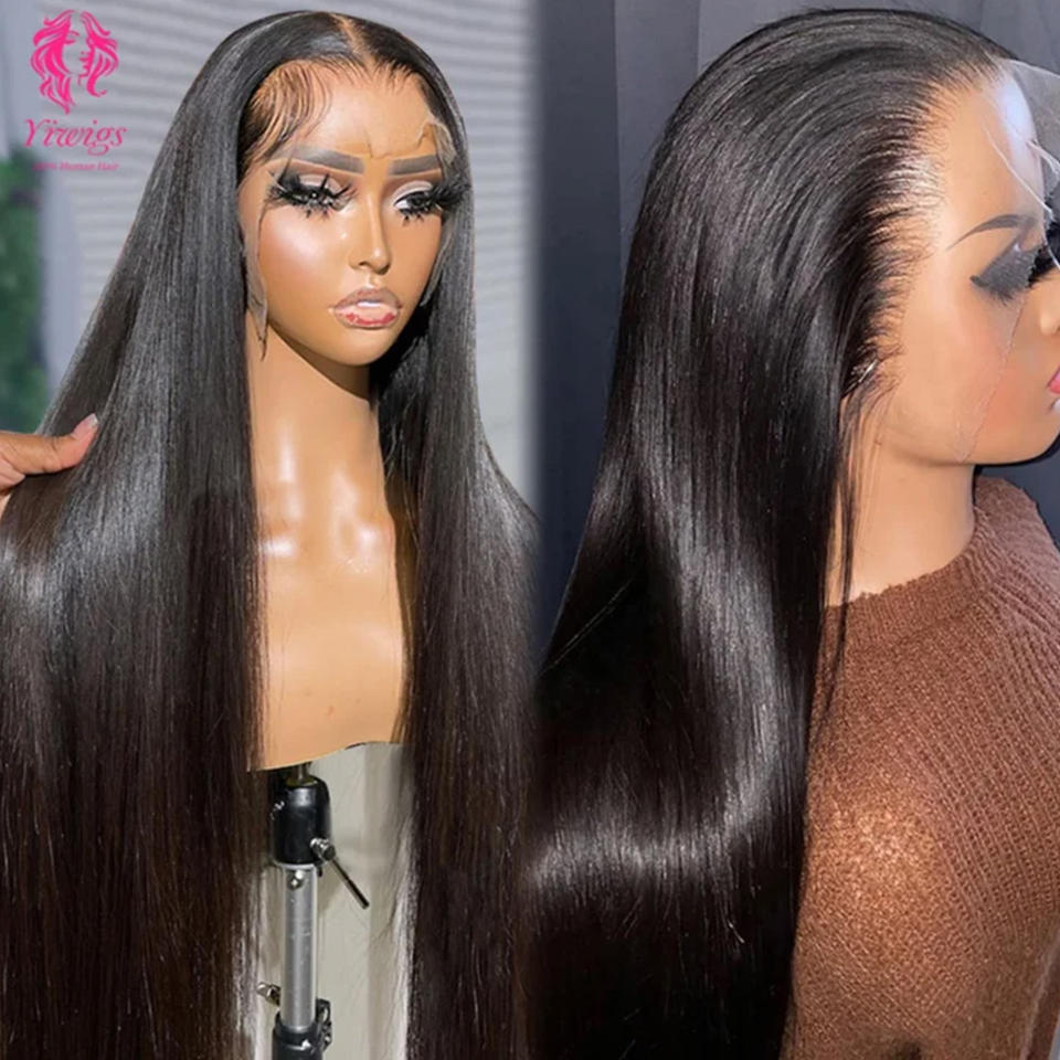 13x4 HD Swiss Lace Front Wig - 100% Brazilian Human Hair